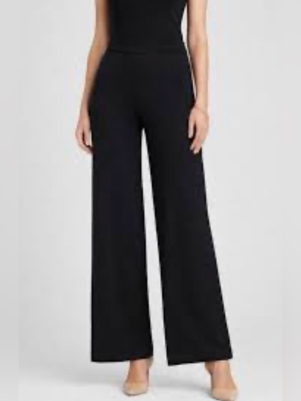 St. John Women's Wide Leg Knit Pants | Size 2